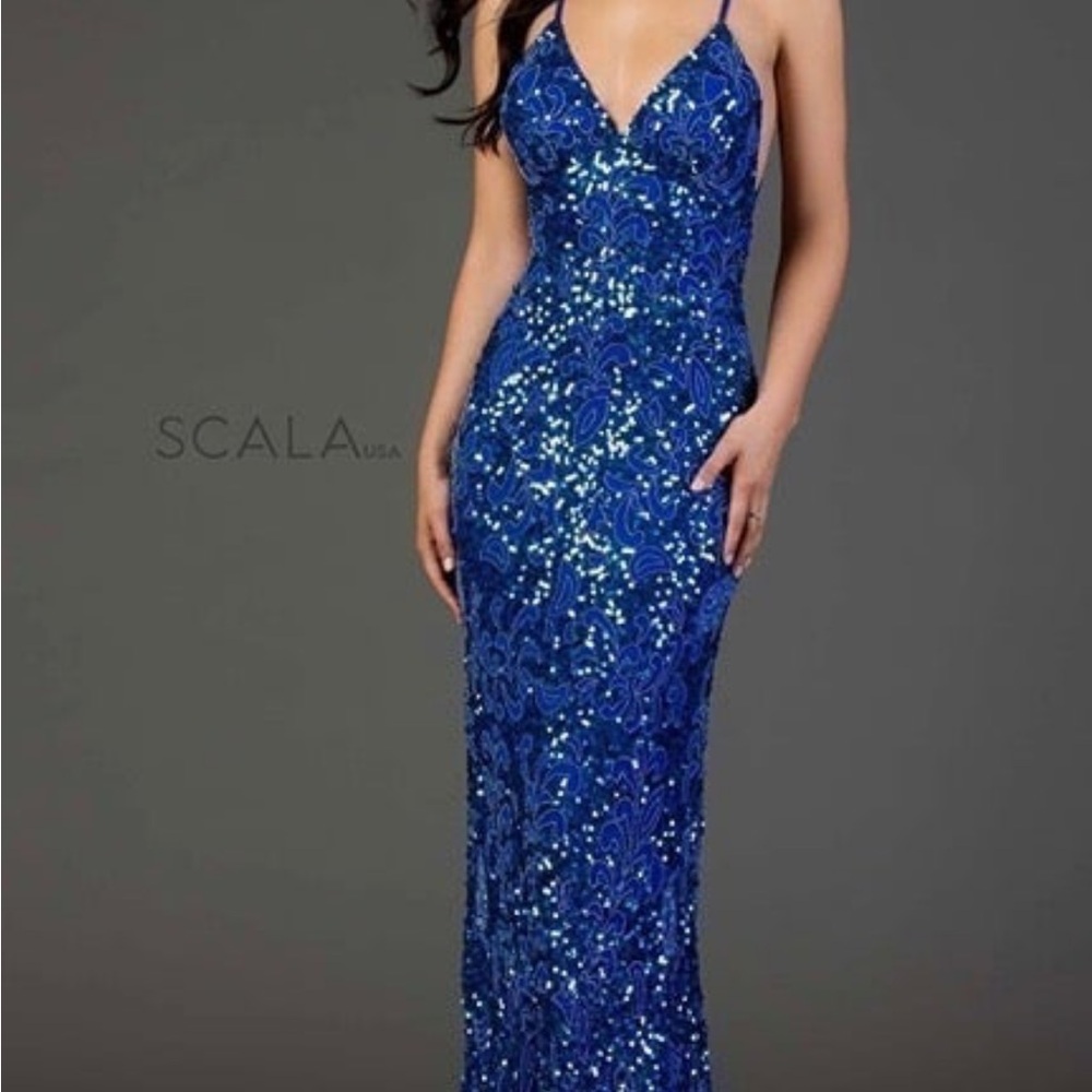 scala long prom dress 27542 size 0
